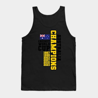 Cricket World Cup Champs - Aus Tank Top